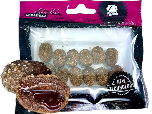 LK Baits Nutrigo Wafters Monster Crab/Pepper, 12ks, 14mm