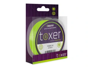 DELPHIN TOXER fluo zelená 80m 0,18mm 9,5kg
