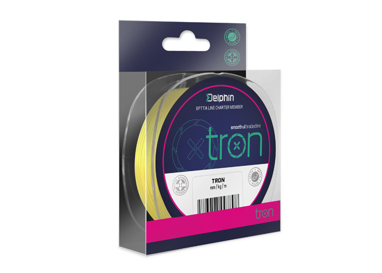 Delphin TRON fluo žlutá 0,06mm 2,7kg 130m