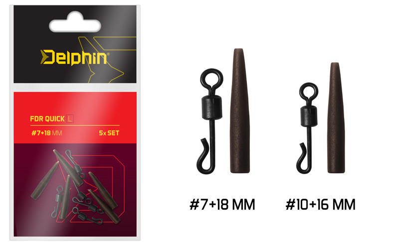 Delphin FDR Quick S / Set 5ks #10+16mm