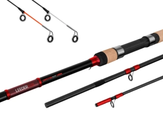 Delphin LEEDER Feeder + 2 špičky 360cm/100g/3 díly